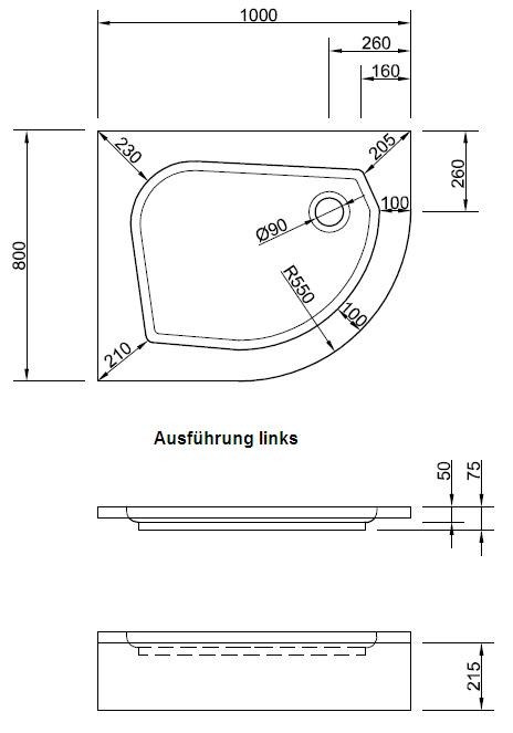 Duschkabine Mit Duschtasse 742 duschtasse viertelkreis 100 x 80 x 5 cm r55 duschwanne Duschkabine Mit Duschtasse 742 duschtasse viertelkreis 100 x 80 x 5 cm r55 duschwanne